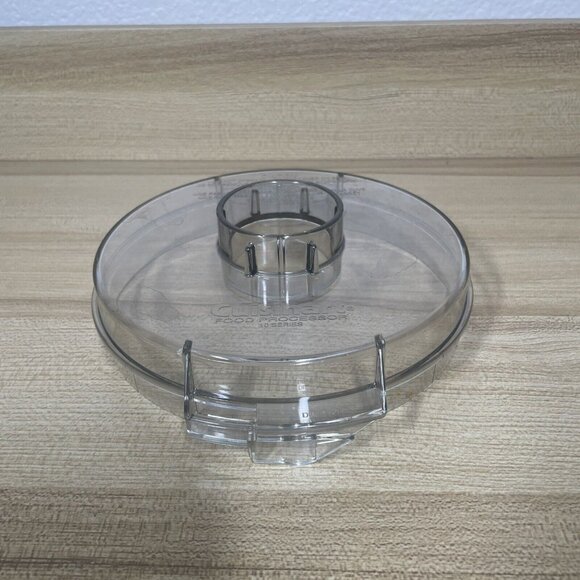 Cuisinart Other - Cuisinart Pro Classic Food Processor DLC-10S Part Flat Lid Only DLC-116GTX